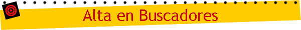 Alta en Buscadores